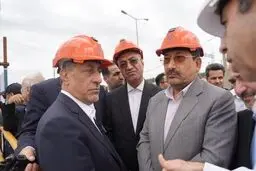 بازدید قائم‌پناه از طرح توسعه پتروشیمی کرمانشاه
