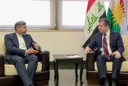 معاون عراقچی با نخست وزیر اقلیم کردستان دیدار کرد