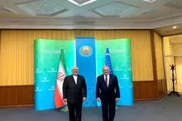 ظریف با همتای ازبکستانی خود دیدار کرد