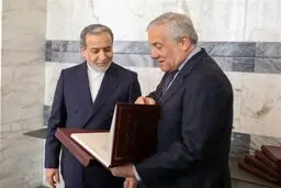 عراقچی با وزیر امور خارجه ایتالیا دیدار کرد