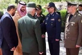 سرلشکر باقری از وزیر دفاع عربستان استقبال کرد
