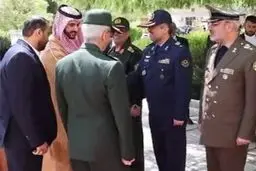 سرلشکر باقری از وزیر دفاع عربستان استقبال کرد