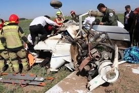 جزئیات سقوط بالگرد آموزشی در فرودگاه قزوین