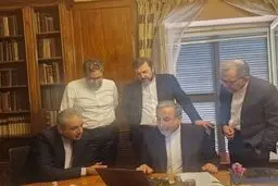 جلسه داخلی شب گذشته هیات ایرانی در مسقط + عکس