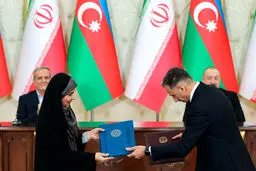 امضای هفت تفاهم‌نامه مشترک ایران و جمهوری آذربایجان