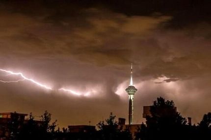 هشدار نارنجی هواشناسی برای تهران/ رگبار و رعدوبرق