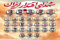تصاویر شهدای نیروی هوافضای سپاه منتشر شد + عکس