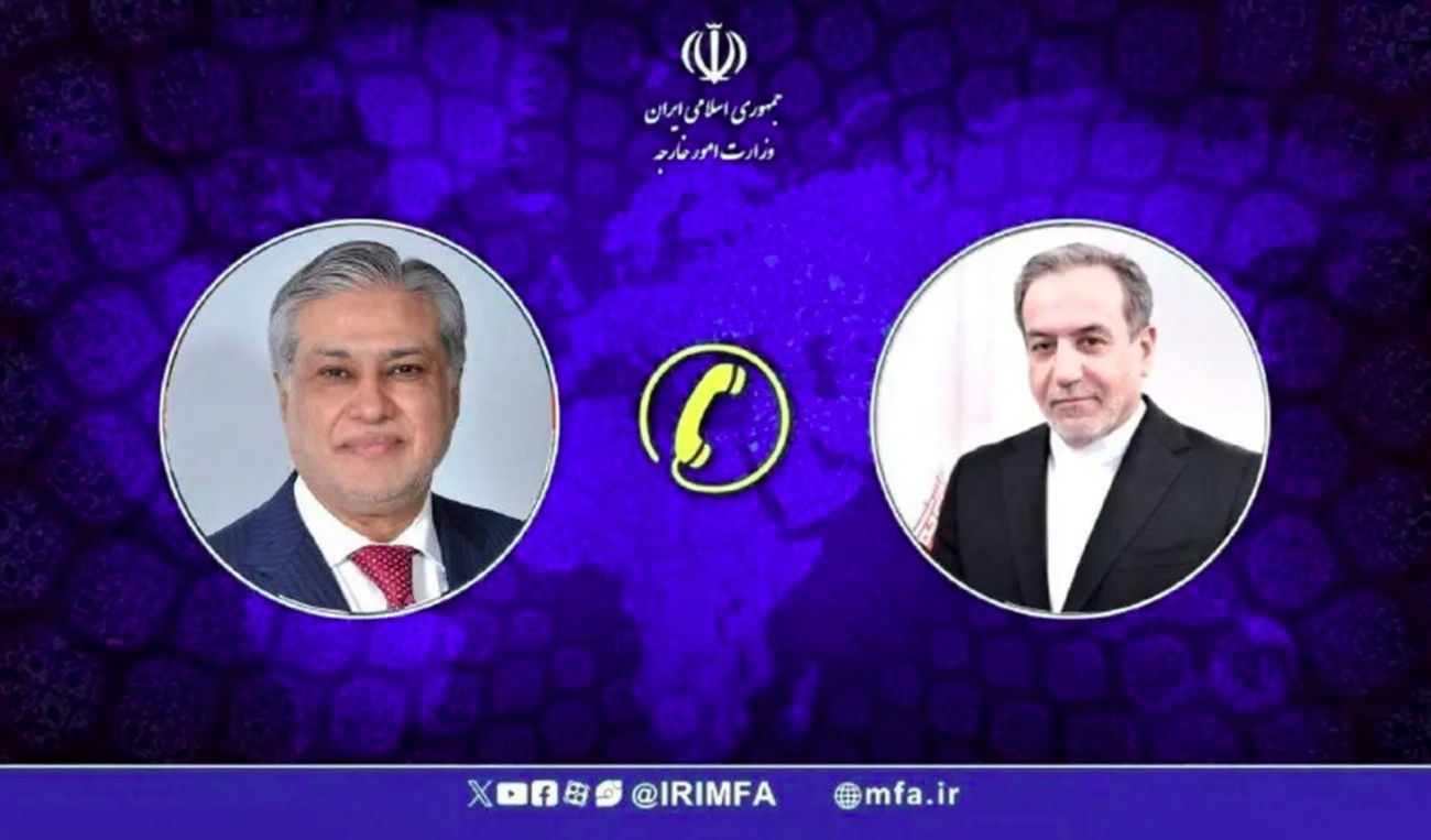 گفتگوی تلفنی عراقچی با وزیر امور خارجه پاکستان