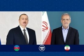 تبریک پزشکیان به الهام علی‌اف به مناسبت فرارسیدن سالروز ملی جمهوری آذربایجان
