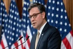 مایک جانسون: قصد اعلان جنگ علیه ایران را نداریم