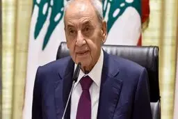 رئیس پارلمان لبنان از ایران تشکر کرد