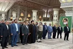 تجدید میثاق عراقچی و معاونان وزارت خارجه با آرمان‌های امام راحل