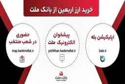 افزایش ظرفیت پذیرش مشتریان در بانک ملت برای فروش حضوری و غیرحضوری ارز اربعین
