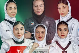 درخشش دختران تکواندوکار ایران در خاک کره جنوبی با پنج مدال رنگارنگ