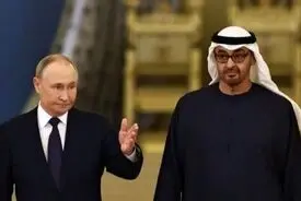 دیدار پوتین با رئیس امارات/ روسیه از نزدیک تحولات ایران را دنبال می‌کند