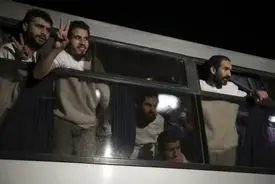 اولین گروه اسرای فلسطینی آزاد شدند