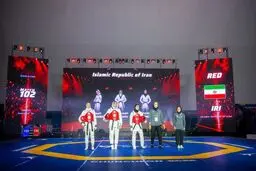 تیم ملی تکواندو زنان ایران سوم جام جهانی شد