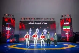تیم ملی تکواندو زنان ایران سوم جام جهانی شد