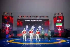 تیم ملی تکواندو زنان ایران سوم جام جهانی شد