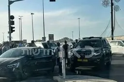 کاروان نتانیاهو دچار تصادف رانندگی شد