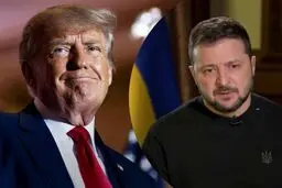افشاگری زلنسکی از جزئیات دیدار خود با ترامپ در مراسم تشییع پاپ