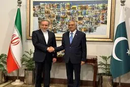 دیدار رسمی عراقچی با وزیر خارجه پاکستان
