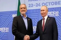 رایزنی تلفنی پزشکیان و پوتین درباره گسترش روابط تجاری