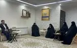 مشاور و دستیار رهبری به منزل شهید رئیسی رفت