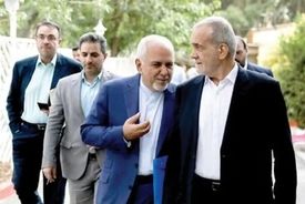توضیحات پزشکیان درباره علت کناره‌گیری ظریف