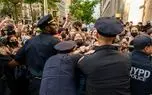 بازداشت ۷۸ حامی فلسطین توسط پلیس آمریکا در دانشگاه کلمبیا