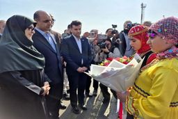 سخنگوی دولت وارد گیلان شد