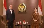 دیدار قالیباف با رئیس مجلس نمایندگان اندونزی