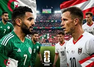 جام جهانی 2026؛ ساعت بازی اتریش - الجزایر در گروه J