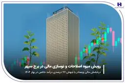 درخشش مالی «وبصادر» با جهش ۷۷ درصدی درآمد خالص در بهار ۱۴۰۴