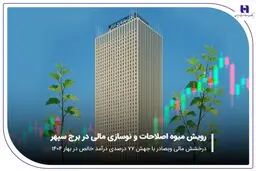 درخشش مالی «وبصادر» با جهش ۷۷ درصدی درآمد خالص در بهار ۱۴۰۴