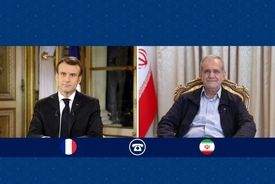 درخواست ماکرون از پزشکیان برای بازگشت به میز مذاکره