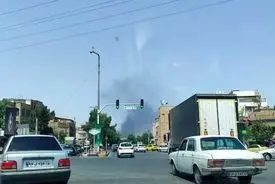 منبع دود امروز قم مشخص شد؛ سوزاندن زباله‌های پلاستیکی