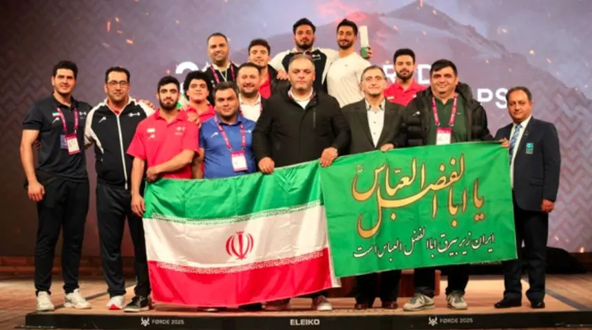 تیم ملی وزنهبرداری ایران قهرمان جهان شد