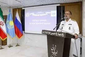 حضور ۲ ناوگروه ارتش در اقیانوس هند همزمان با رزمایش دریایی خزر