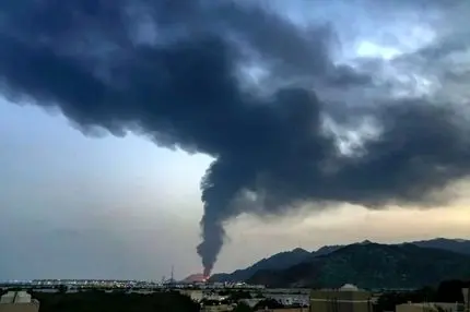 حمله به یک واحد صنعتی وابسته به وزارت دفاع + جزئیات