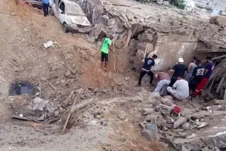 اسکان اضطراری ۲۰ خانوار آسیب‌دیده در قشم