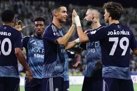 پیروزی پرگل النصر مقابل الفتح؛ رونالدو پنالتی را از دست داد