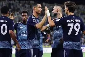 پیروزی پرگل النصر مقابل الفتح؛ رونالدو پنالتی را از دست داد