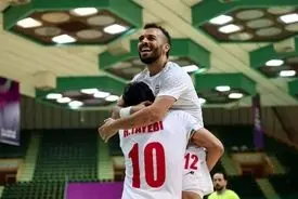 پیروزی پرگل فوتسال ایران مقابل تاجیکستان