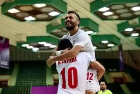 پیروزی پرگل فوتسال ایران مقابل تاجیکستان
