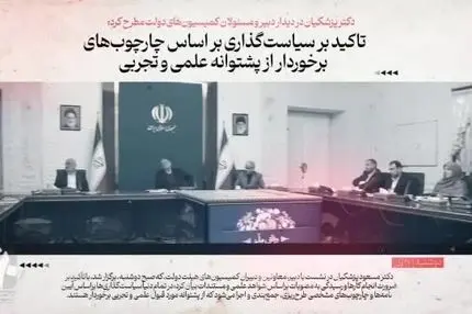  ببینید| ۳۶۰ ثانیه با رئیس‌جمهور؛ مرور تصمیم‌ها و اقدامات هفته‌ای که گذشت