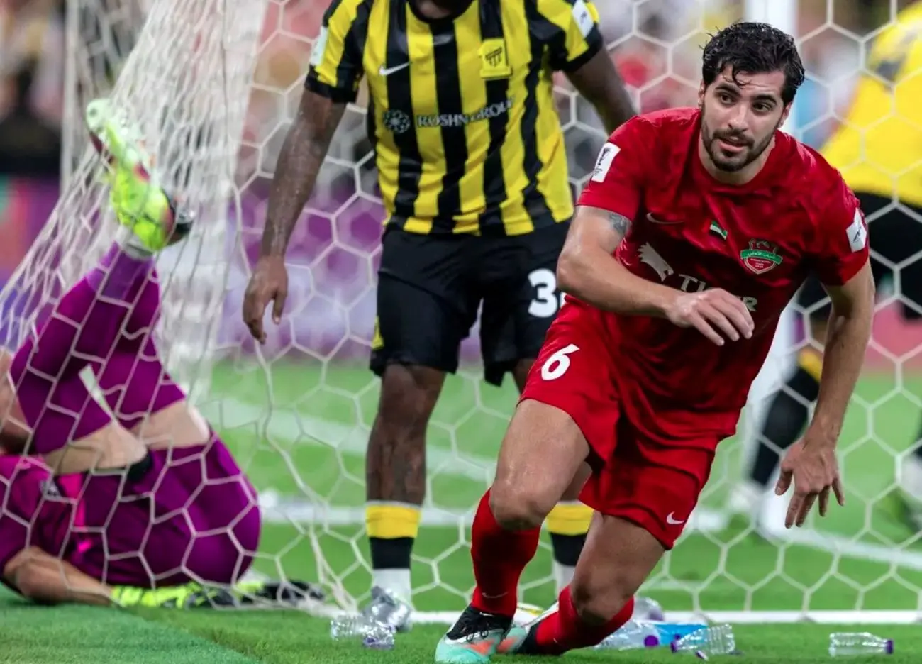 برد شباب الاهلی با گل سعید عزت اللهی