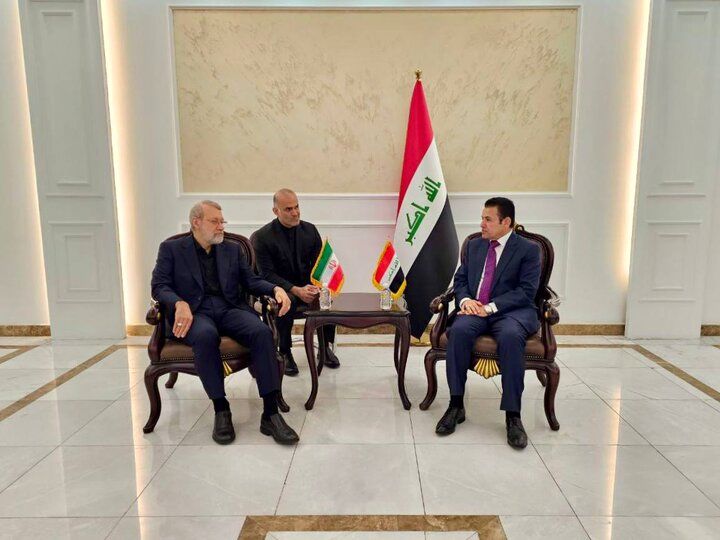 دیدار لاریجانی با مشاور امنیت ملی عراق