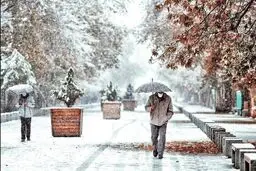 هشدار نارنجی برای پایتخت/ تهران ۱۲ درجه سردتر می‌شود