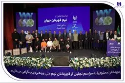 ​تجلیل از قهرمانان تیم ملی وزنه‌برداری در آیین ویژه بانک صادرات ایران / تأکید بر تداوم حمایت از قهرمانی، رفتار پهلوانی و اخلاق ورزشی